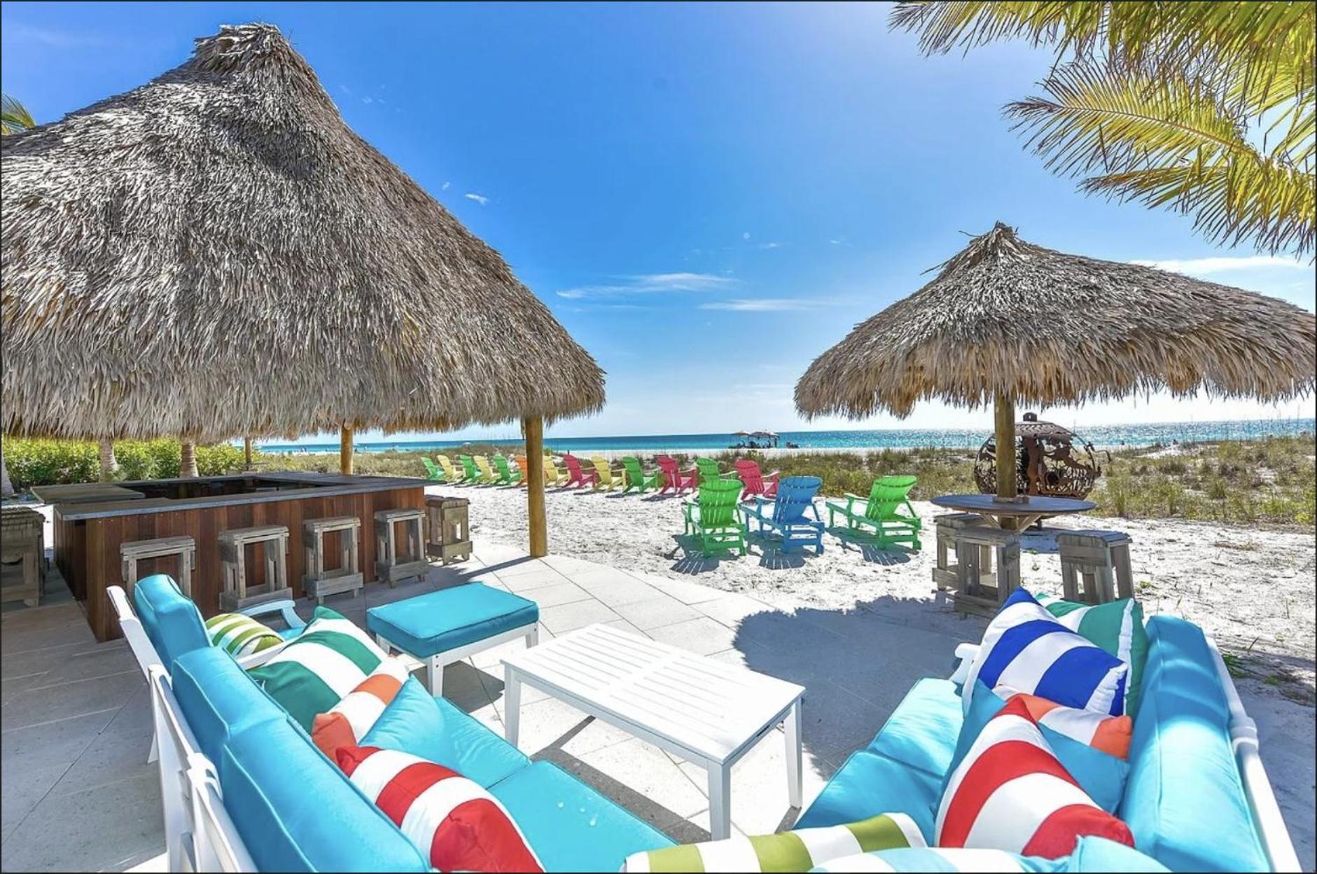 The Tiki Villa Holmes Beach Exteriör bild
